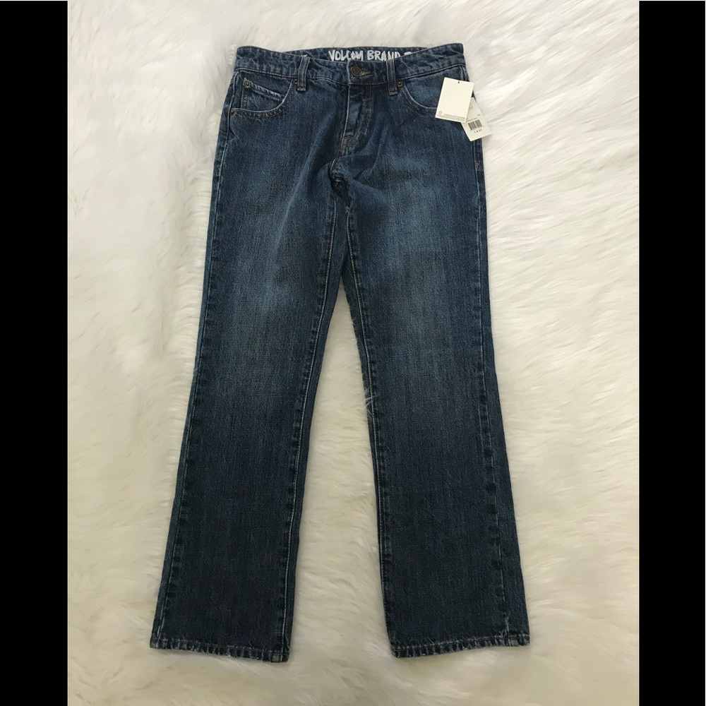 🔵NEW wTag-VOLCOM 1991 Straight Ankle Jeans 1x27 - Picture 2 of 4